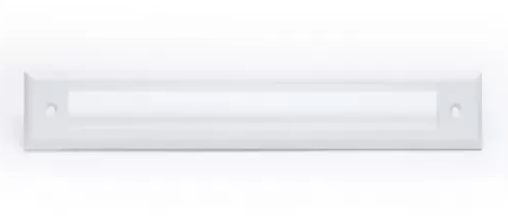 A00297-001 - Unico Trim Plate for UPC-66/101, White