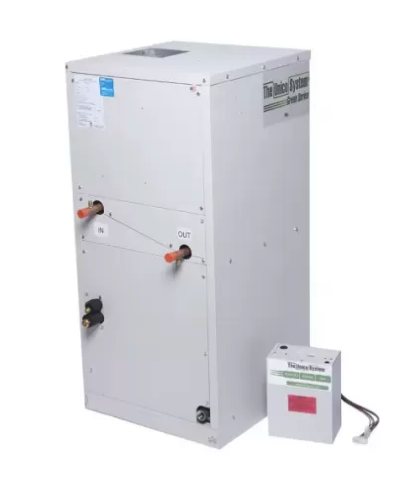 V2430B-1EC2BH - Unidad de tratamiento de aire vertical, 2430, 230 V, bobina de 3 filas, (CA) con HWC