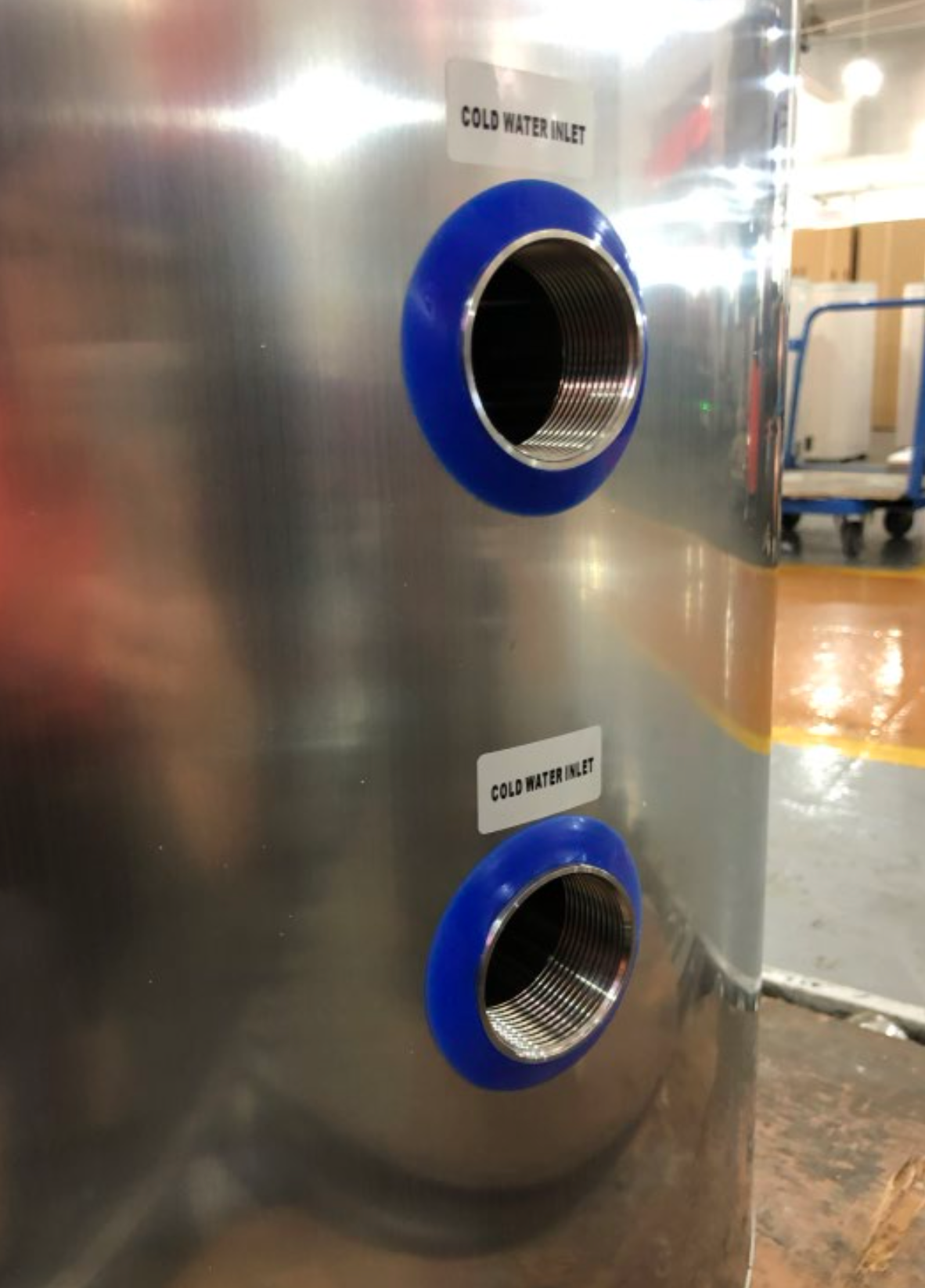 VCT37c - Chiltrix 304 SS Multi-Purpose Water Tank, 37 Gallons