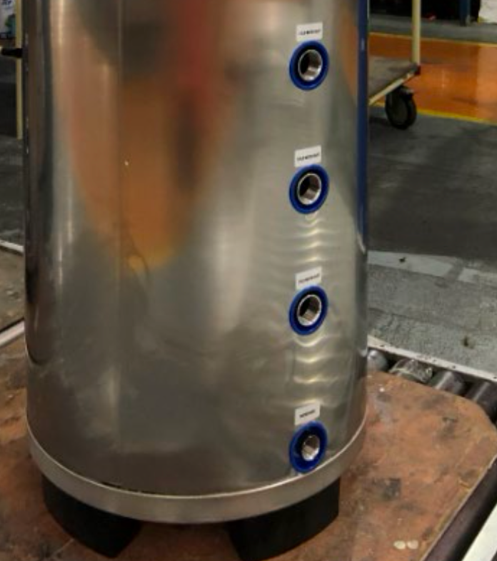 VCT60 - Tanque de agua multiusos Chiltrix 304 SS, 58 galones