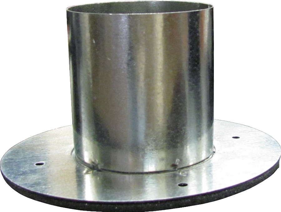 Hi-Velocity 2" Metal Branch Take-Off Duct Fitting — 2in metal branch take off