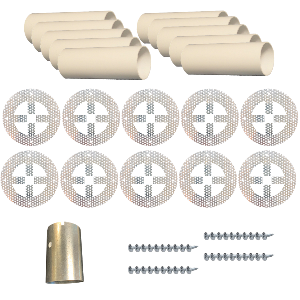 Hi-Velocity Vent Plate Key — bootless rough in kit