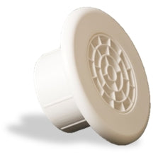 Hi-Velocity HE White Plastic Vent Plate — white plastic side