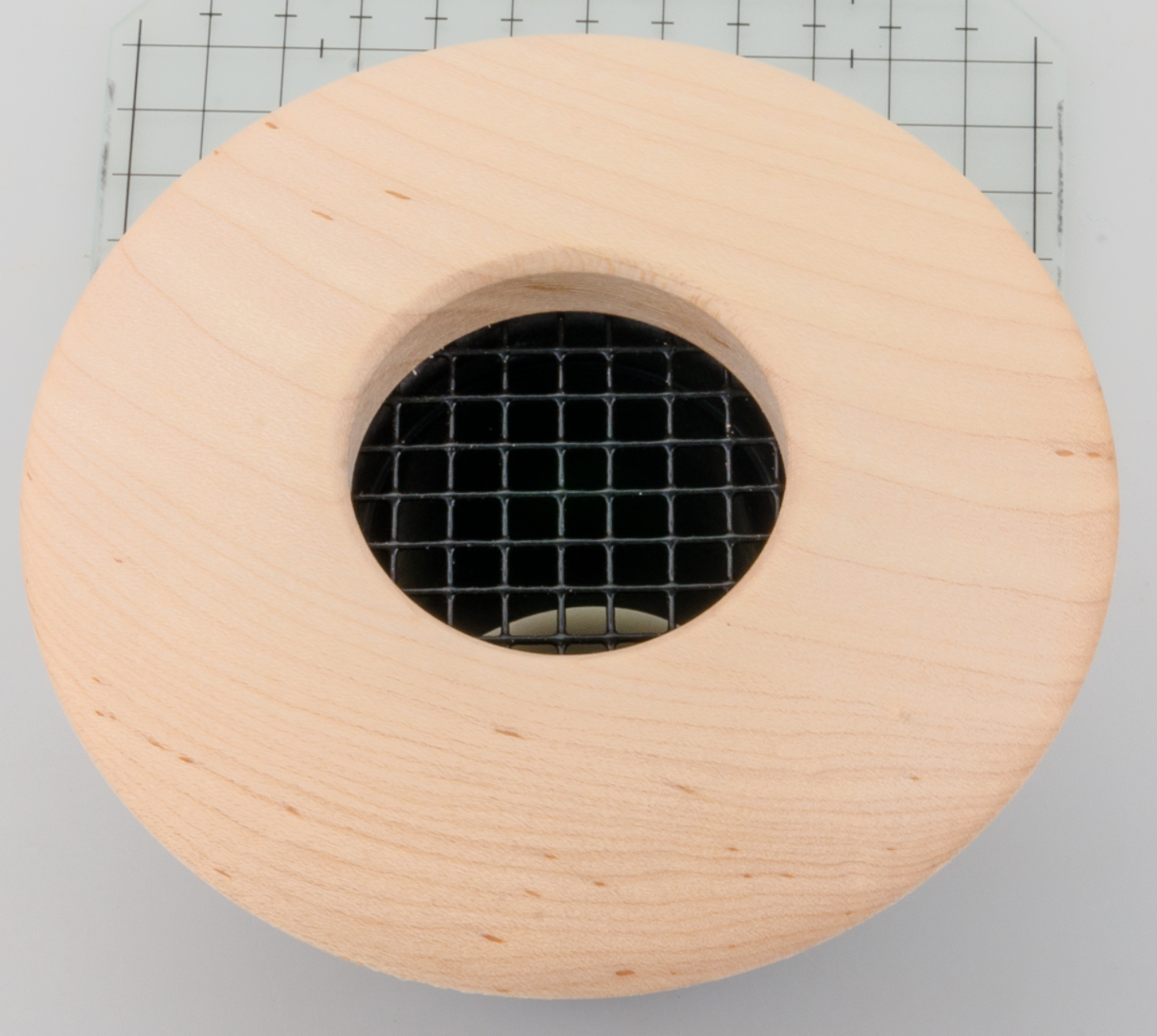 UPC-57-K - 2" Supply Outlet, Round, Wood, Knotty Pine - highvelocityoutlets-com