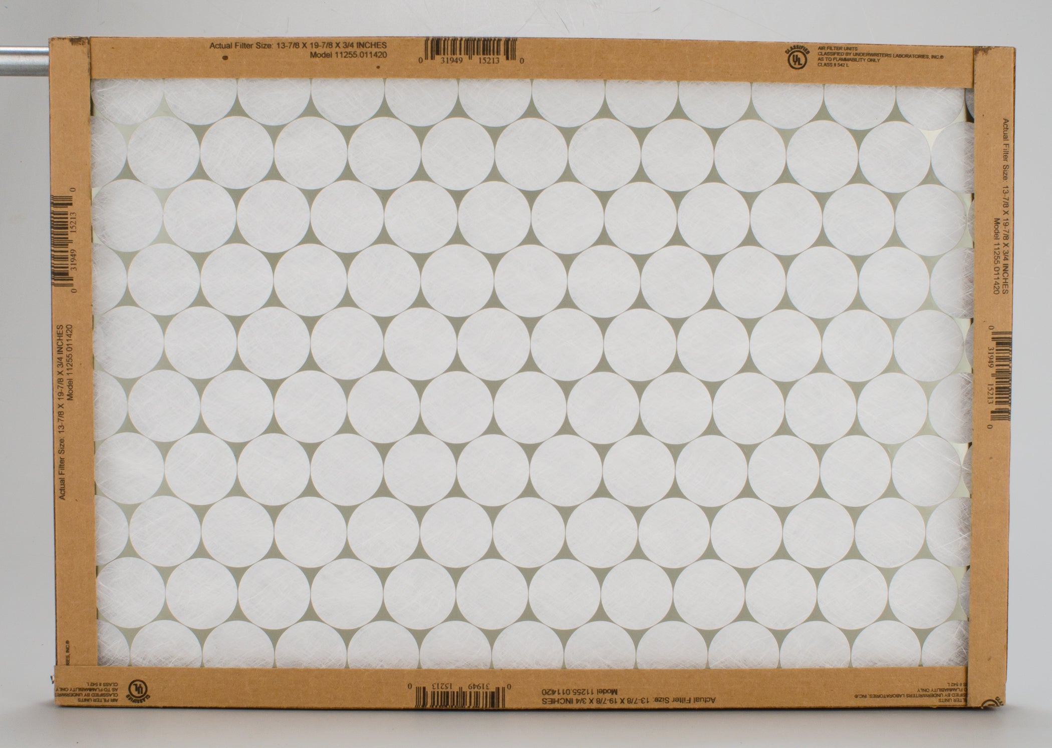 A00097-007 - Filter, Throwaway, 14x20x1 inch (fits UPC-01-1218) - highvelocityoutlets-com