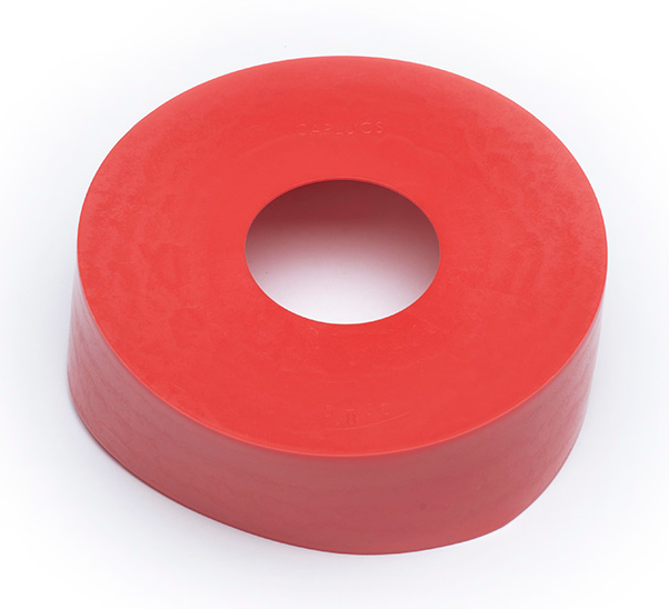 A00123-005 - Anillo, cinta, conducto de 5,0", 2,0", rojo - R6