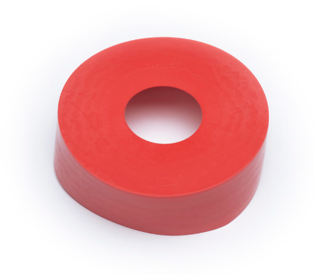 A00123-006 - Anillo, cinta, conducto de 5,0", 2,5", rojo - R6
