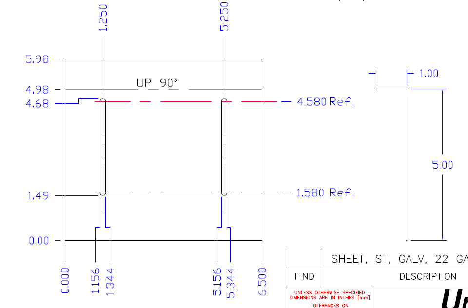A00159-001 - Plate, Restrictor, Blower (for MB2436 and MB4260)