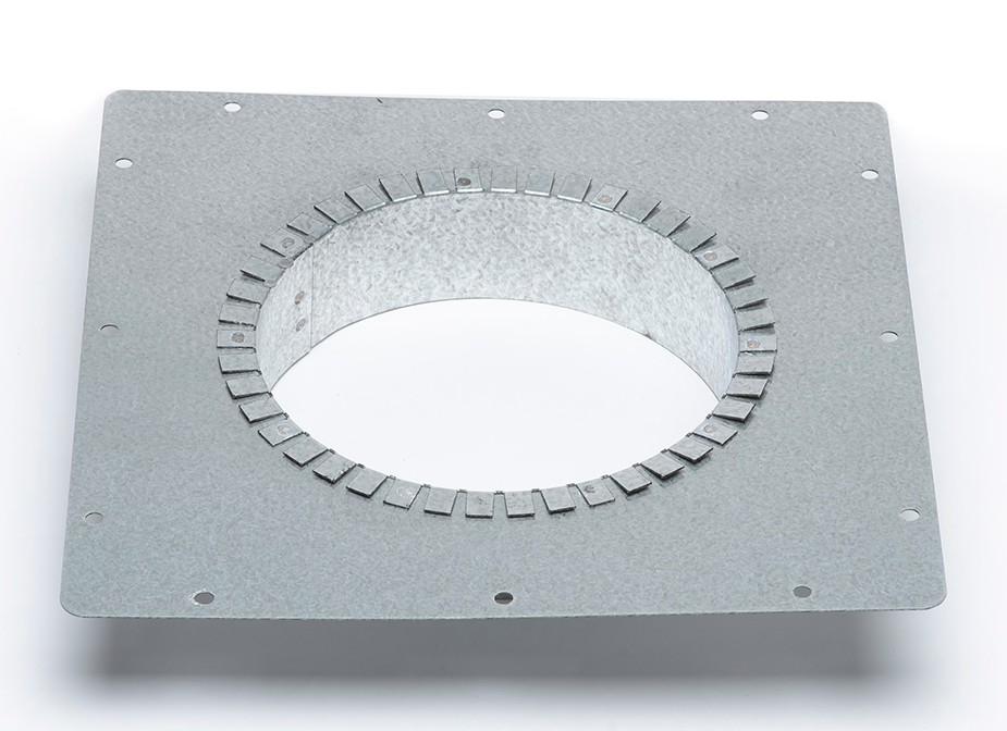 A01007-G01 - Adaptador, suministro, calentador WON, diámetro de 7"