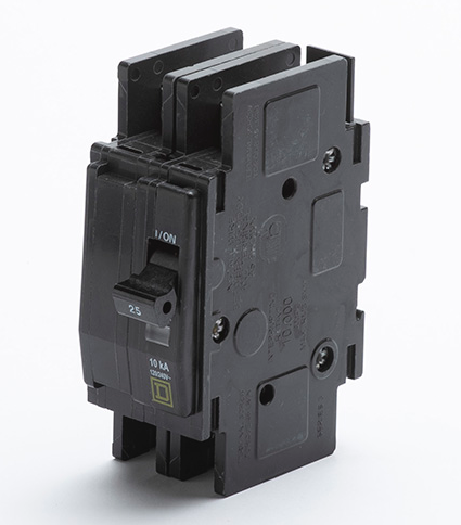 A01051-225 - Breaker, 2-pole, 25 amp (WON**02 series)