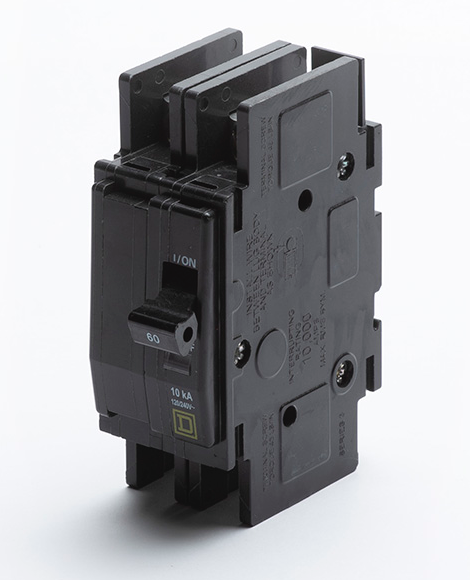 A01051-260 - Breaker, 2-pole, 60 amp (WON**02 series)
