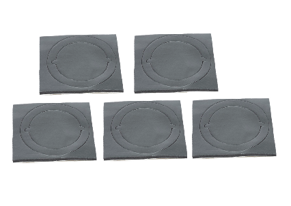 A01502-002-K05 - Gasket, for 2.5" round, flanged outlet (5 pieces)