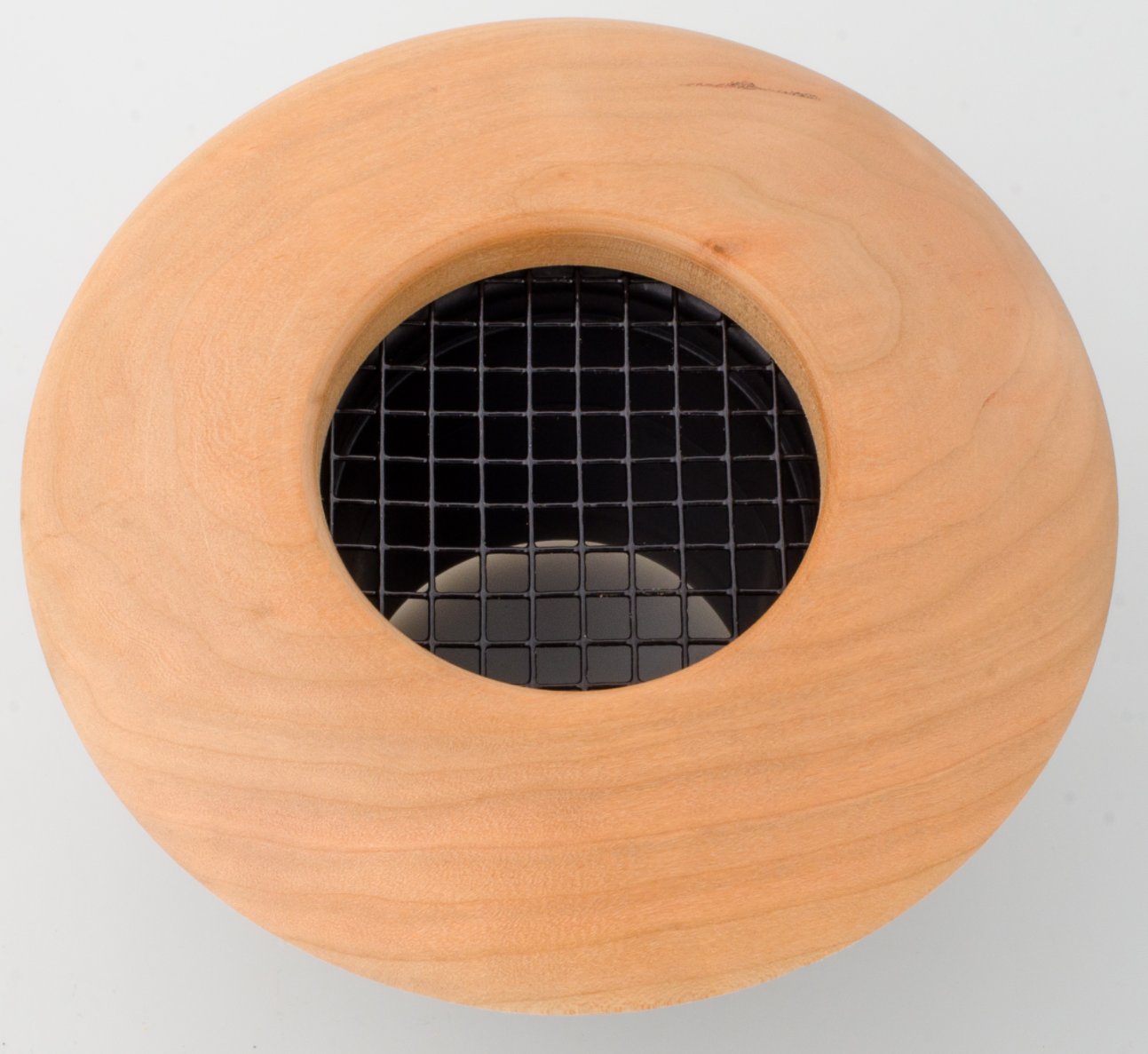 UPC-257-C - 2.5" Cherry Wood, Round Air Supply Outlet - highvelocityoutlets-com