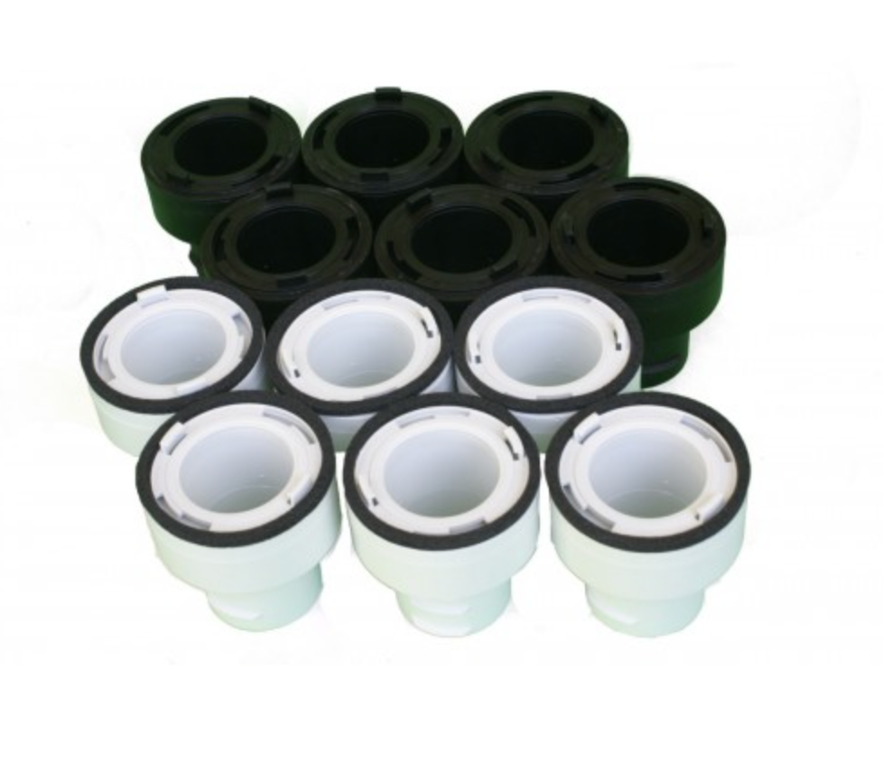 UPC-38TC-6 - TFS, Coupling, 2" Duct, 6 Couplings, makes 6 connections