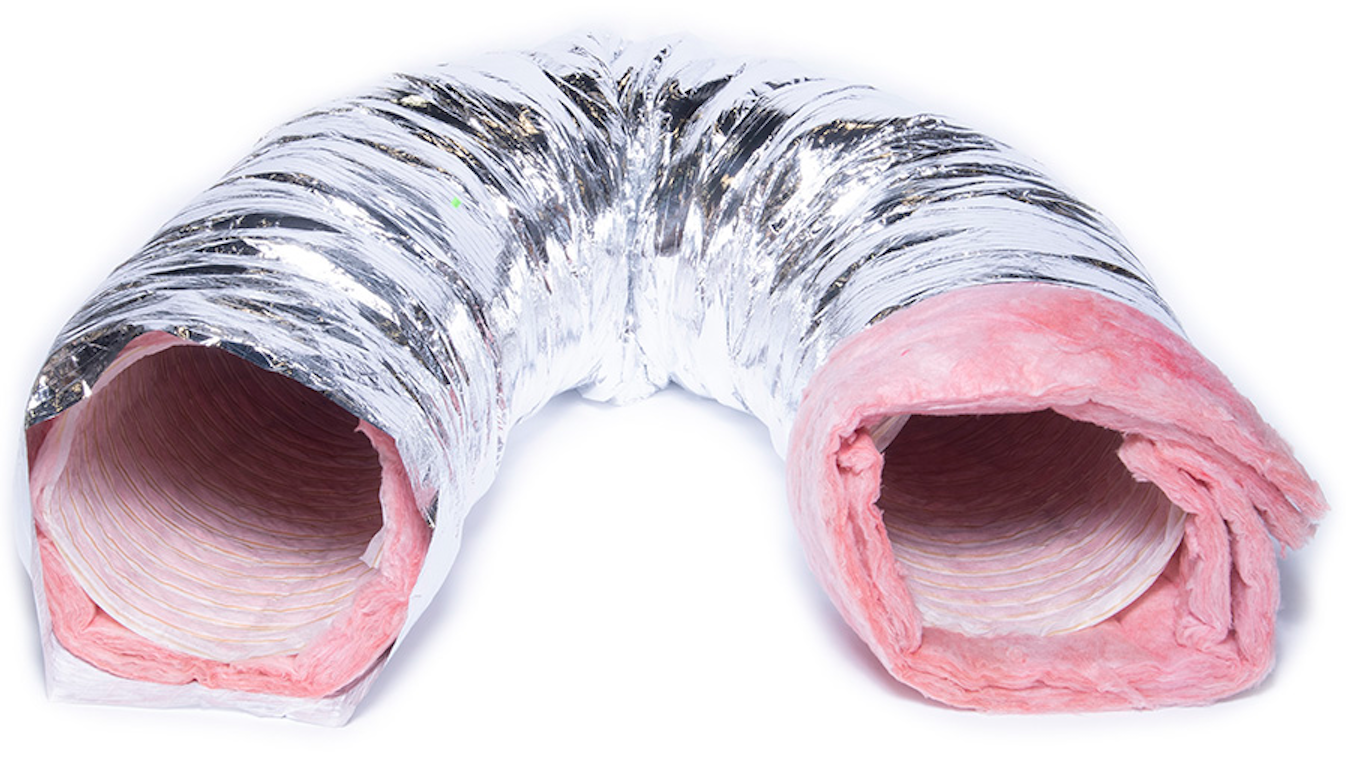 UPC-04R8-3036 - Return Air Duct , R-8.0, 16" D x 10 ft