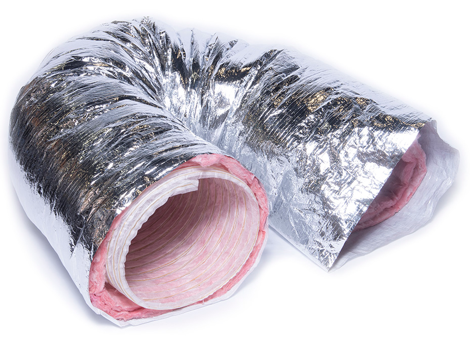 UPC-04R8-3642 - Return Air Duct , R-8.0, 18" D x 10 ft.