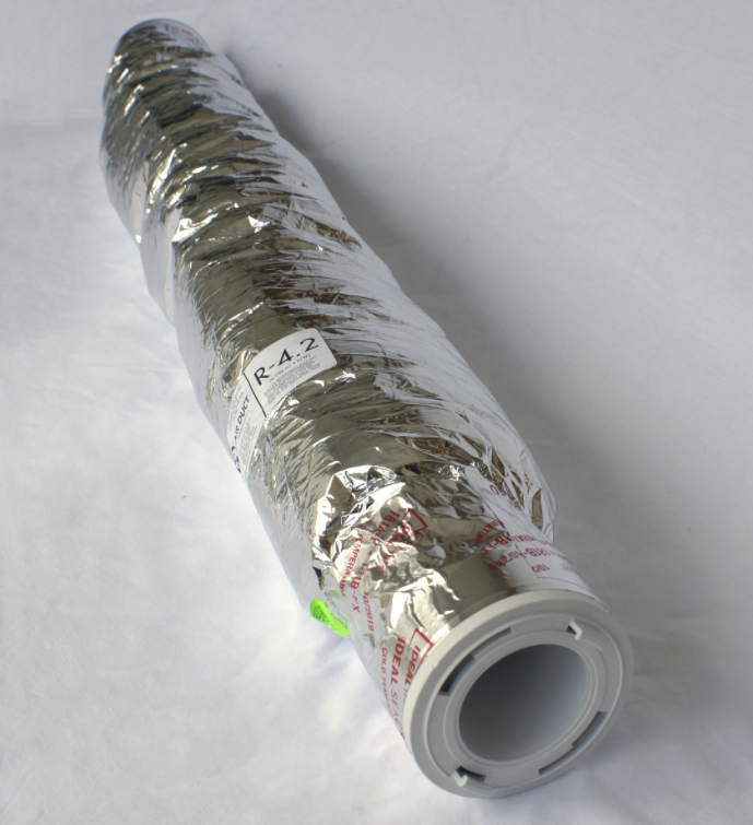 UPC-26TC03R4-1 - Sound Attenuator Tubing, TFS, Couplings Attached 2" ID x 3'L, R-4.2, single length (3 ft per box)