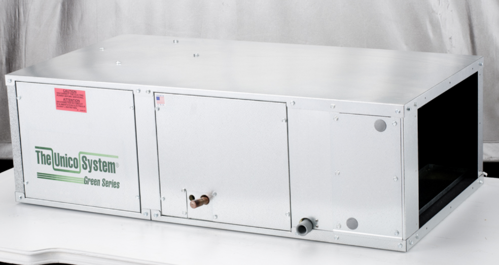 U1218L-1EC2EX - Unico Air Handler 1218 - FCU, 230V EC, Refrigerant Coil, TXV - highvelocityoutlets-com