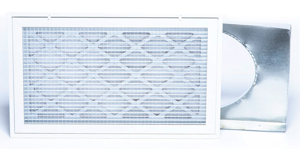 UPC-01-2430 - Caja de aire de retorno Unico con rejilla y filtro, 14" x 25"