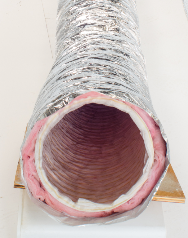 UPC-04-1218 - Unico Return Air Duct , 12" D x 10 ft - highvelocityoutlets-com