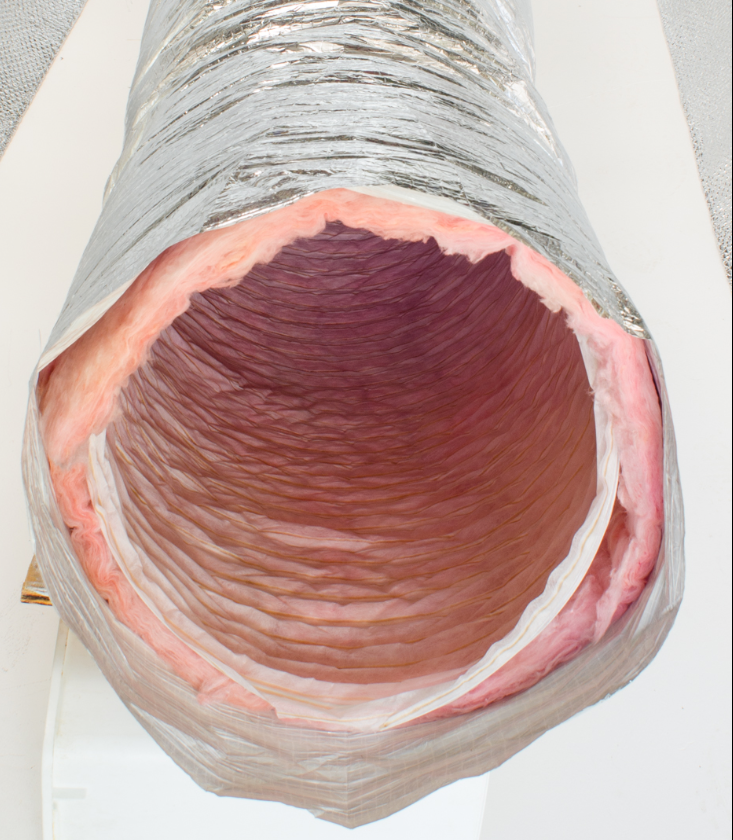 UPC-04-4860 - Unico Return Air Duct, R-4.2, 20 inch diameter x 10 feet - highvelocityoutlets-com