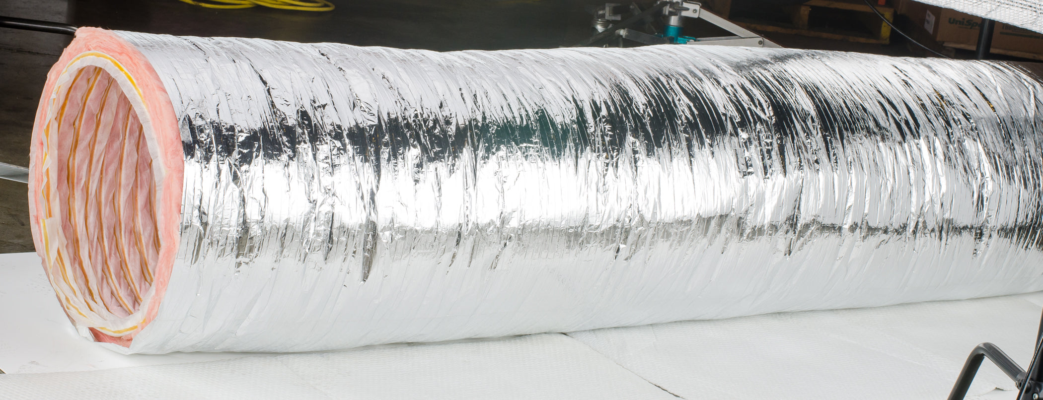 UPC-04R6-3642 - Return Air Duct , R-6.0, 18" D x 10 ft. - highvelocityoutlets-com