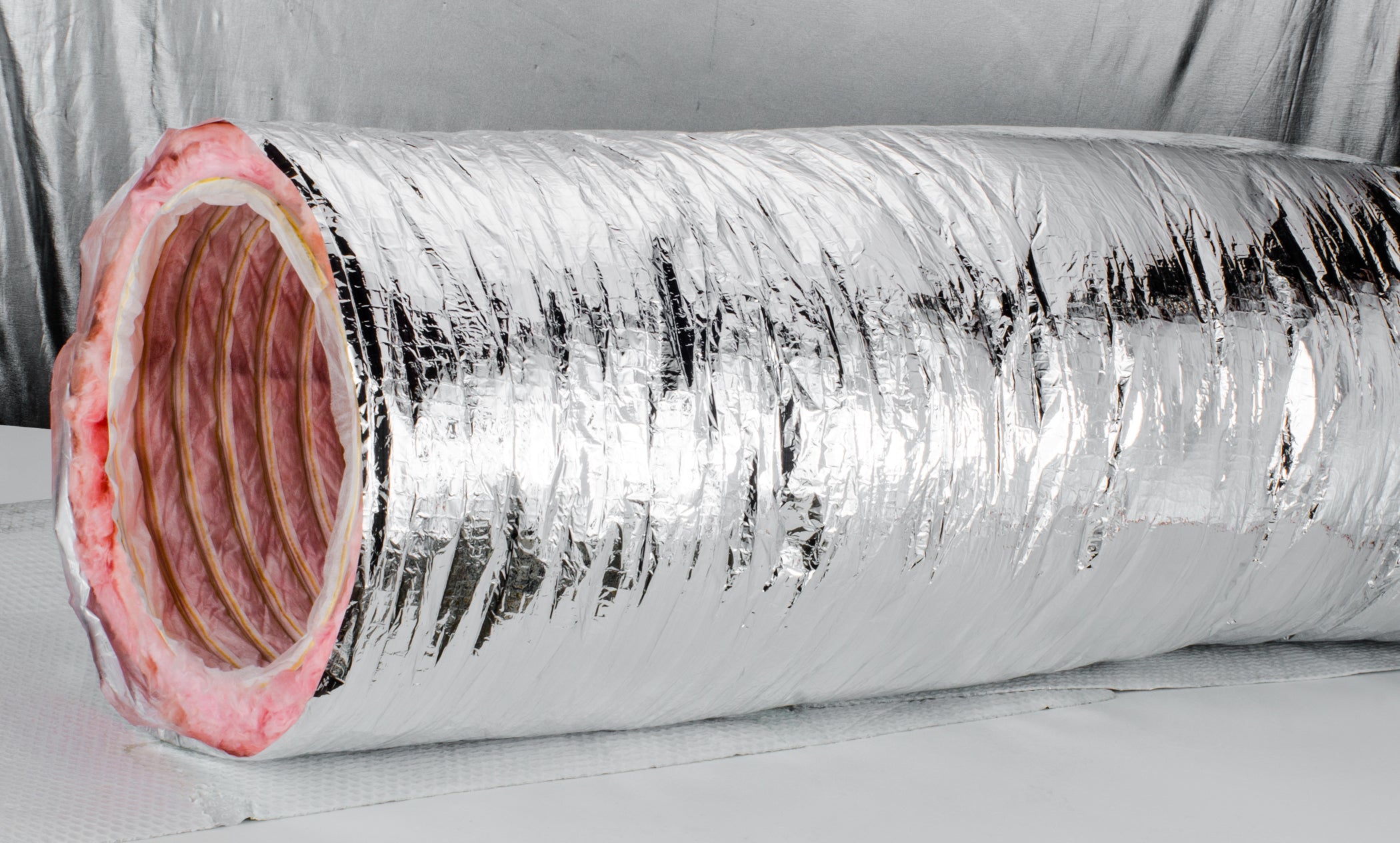 UPC-04R8-3036 - Return Air Duct , R-8.0, 16" D x 10 ft. - highvelocityoutlets-com