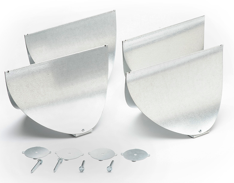 UPC-11-09R-4 - Turning Vane, Round Duct, 9"