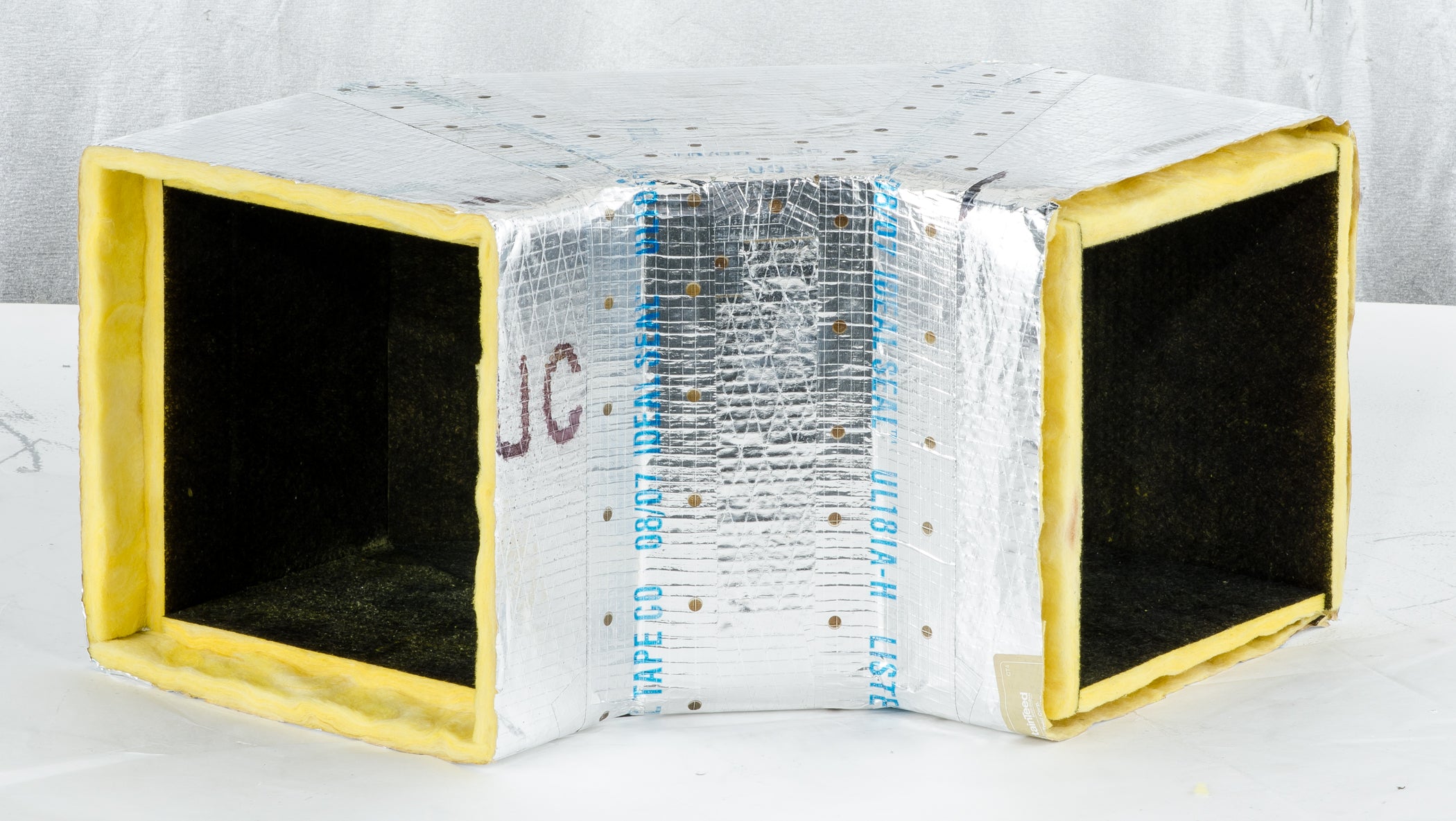 UPC-18-085S-1 - Elbow, 90°, Fiberglass, 8.5" x 8.5" I.D - highvelocityoutlets-com