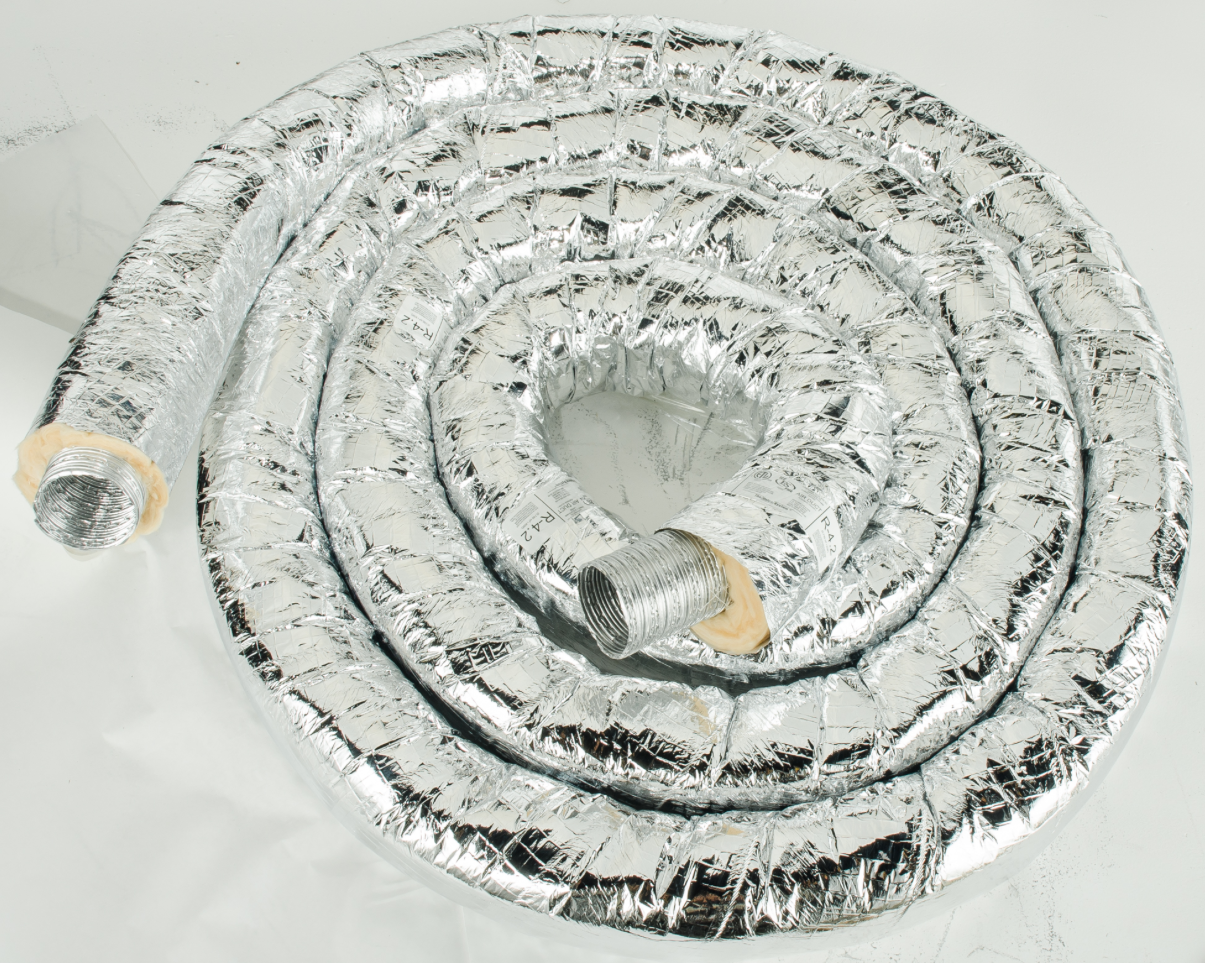 UPC-225-R4-3 - Unico Supply Tubing, Aluminum, 2.5 inch ID x 25'L, R-4.2 (75 ft total) - highvelocityoutlets-com