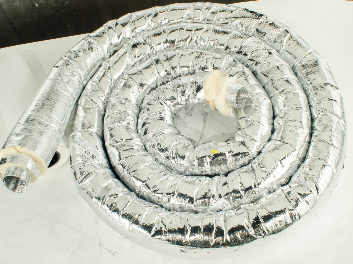 UPC-225-R6-3 - Unico Supply Tubing, Aluminum, 2.5" ID x 25'L, R-6.0 (75 ft total) - highvelocityoutlets-com