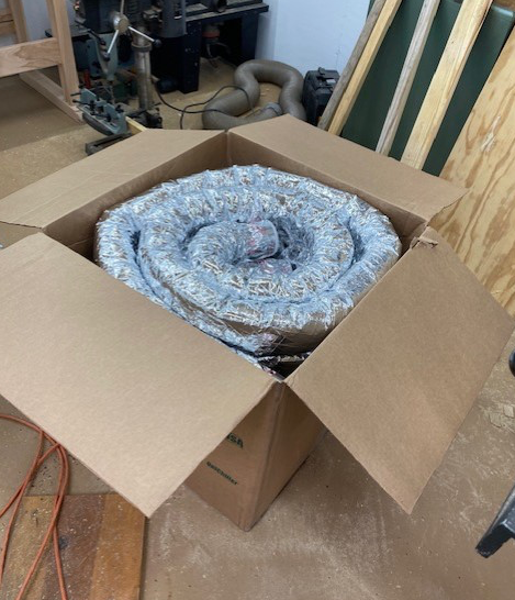 UPC-26TC-6 - Sound Attenuator Tubing, TFS, Couplings Attached 2" ID x 12'L, R-3.3 (72 ft. per box)