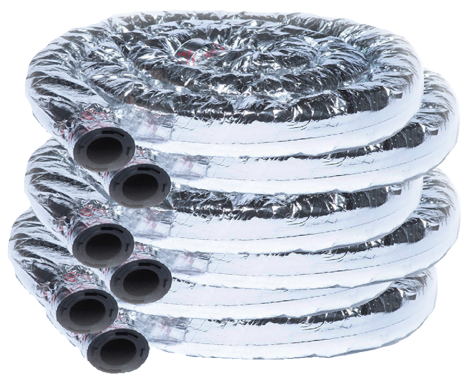 UPC-26TC-6 - Sound Attenuator Tubing, TFS, Couplings Attached 2