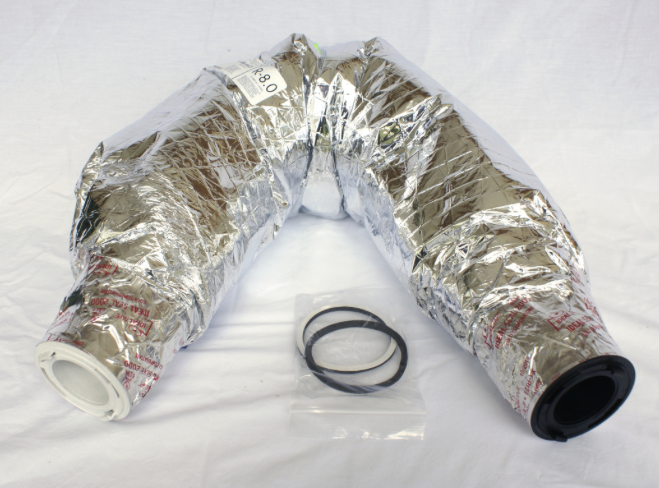 UPC-26TC03R8-1 - Tubo atenuador de sonido, TFS, acoplamientos adjuntos de 2" de diámetro interior x 3' de largo, R-8.0, longitud única (3 pies por caja)