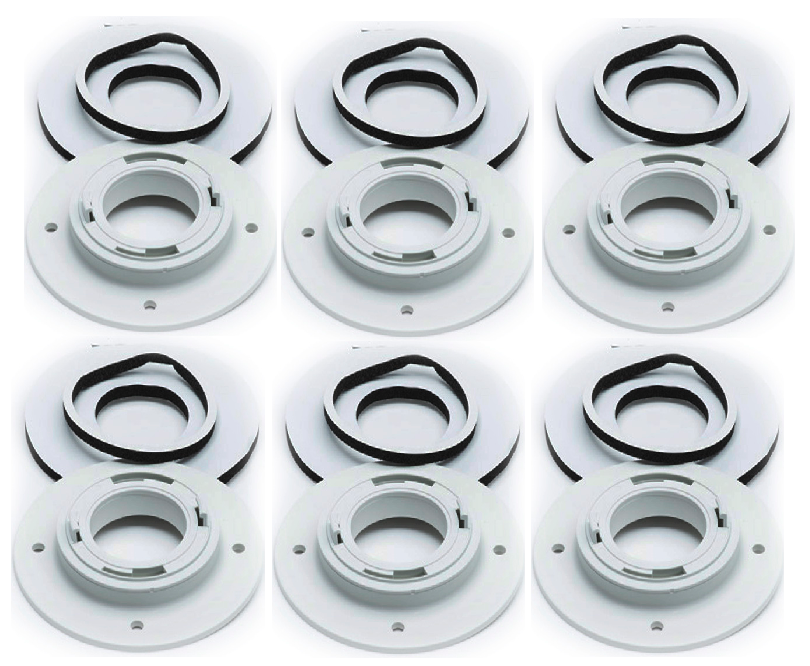 UPC-28TF-6 - TFS, Toma, para plenum metálico plano Incluye junta (6 por caja)