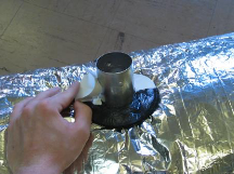 UPC-28 - Unico Take-off, for Round Metal Plenum, Includes Gasket, 2" - highvelocityoutlets-com