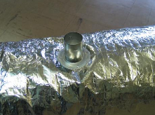 UPC-28 - Unico Take-off, for Round Metal Plenum, Includes Gasket, 2" - highvelocityoutlets-com