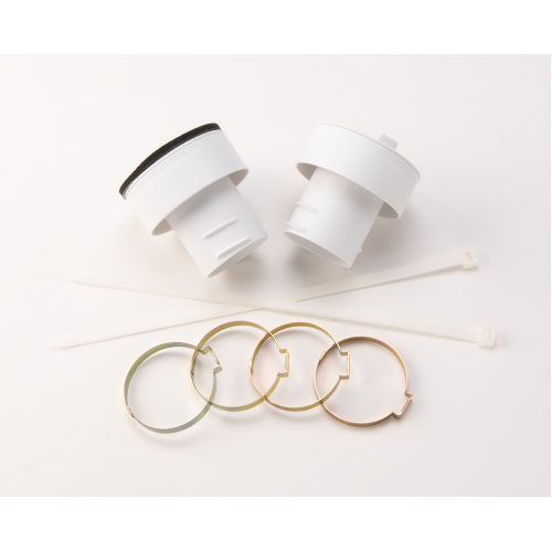 UPC-38TC-W-1 - Kit de acoplamiento, 2", TFS, R3.3, blanco, 1/caja