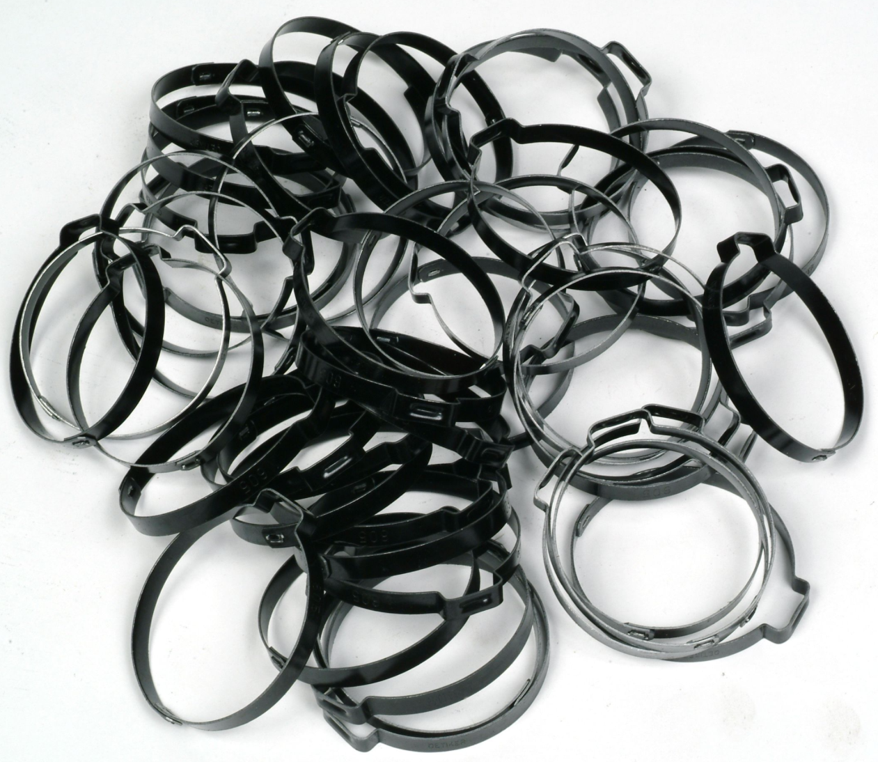 UPC-52-50 - 2" Unico Clamps, Aluminum Supply Tubing, Black - highvelocityoutlets-com