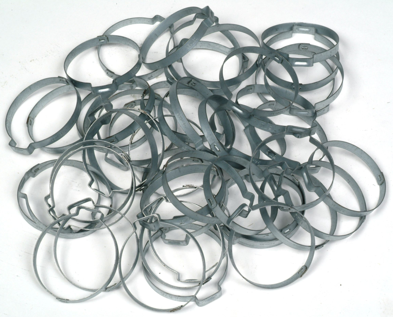 UPC-53-50 - 2" Unico Clamps, Sound Attenuator, Silver - highvelocityoutlets-com