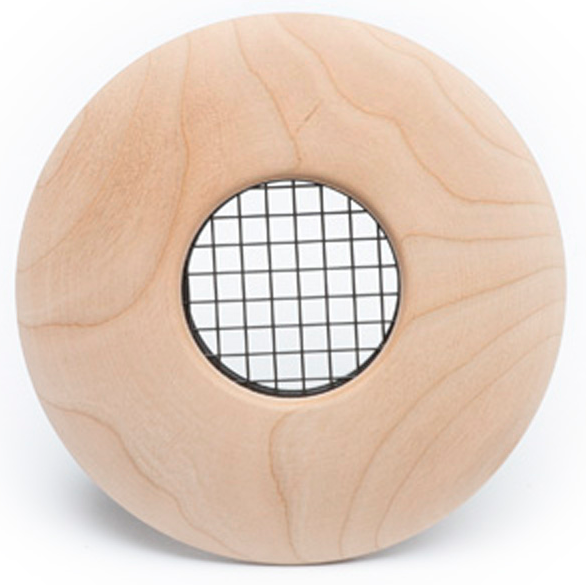 UPC-57T-C-1 - 2" Outlet, TFS, Wood, Cherry, Face Plate Only