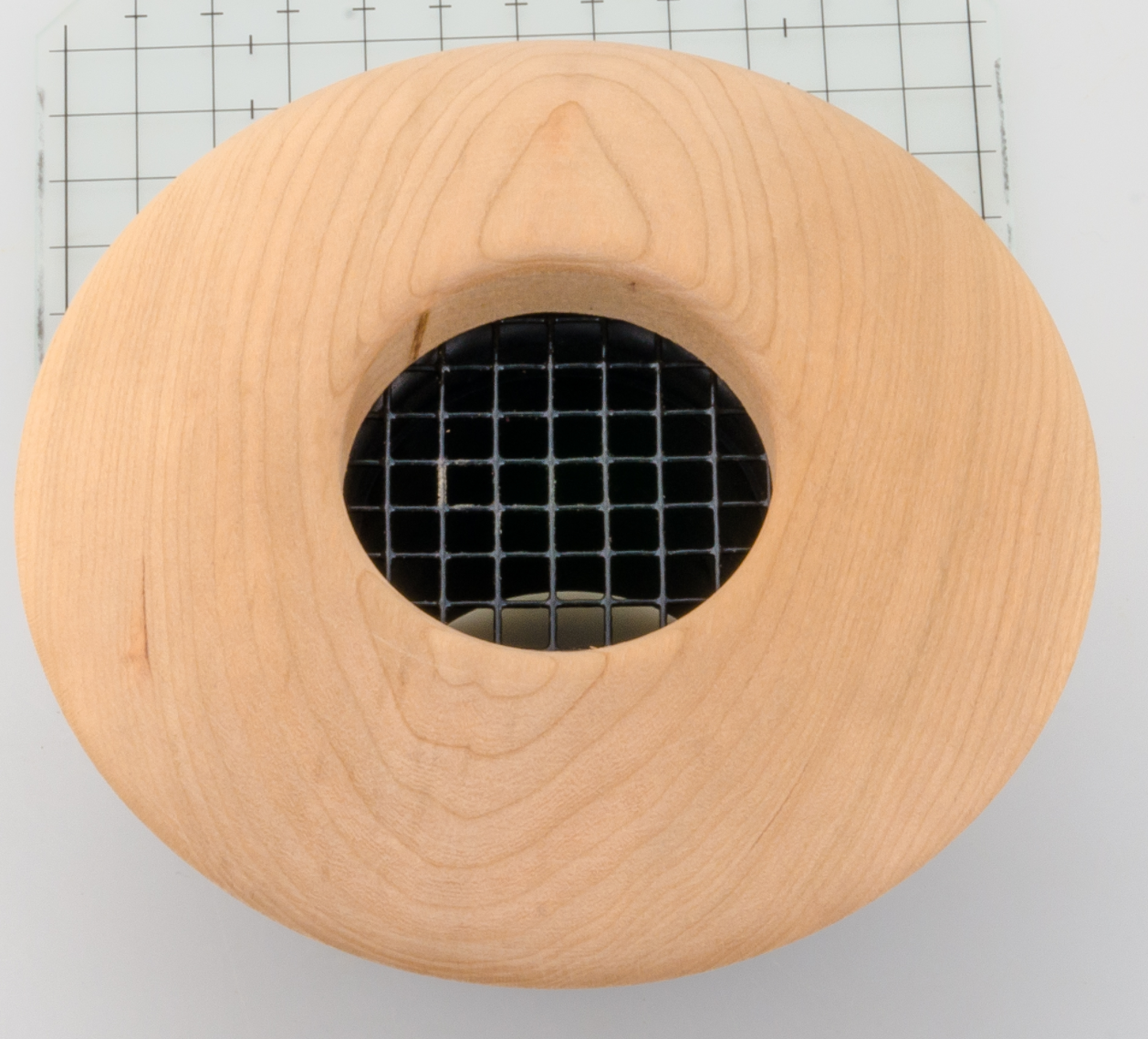 UPC-57T-C-1 - 2" Outlet, TFS, Wood, Cherry, Face Plate Only