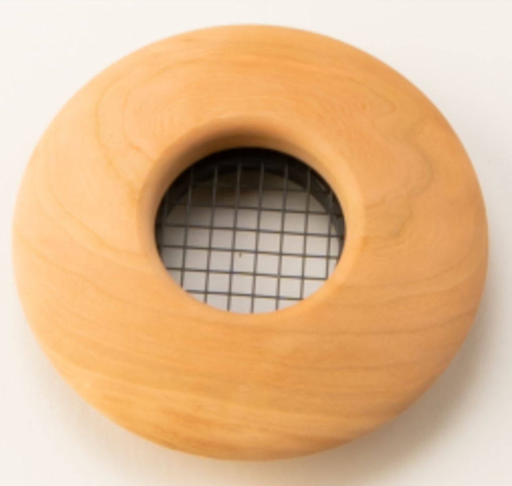 UPC-57T-C-F-1 - 2" Wood Outlet, TFS, Flush Mount, Cherry, Face Plate Only