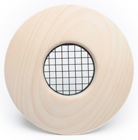 UPC-57T-K-1 - 2" Outlet, TFS, Wood, Knotty Pine, Face Plate Only