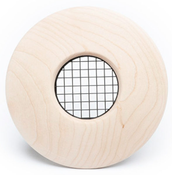 UPC-57T-MA-6 - 2" Outlet, TFS, Wood, Maple, Face Plate Only (6 pcs)