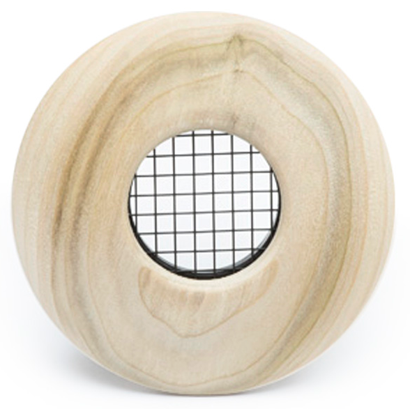 UPC-57T-PO-1 - 2" Outlet, TFS, Wood, Poplar, Face Plate Only