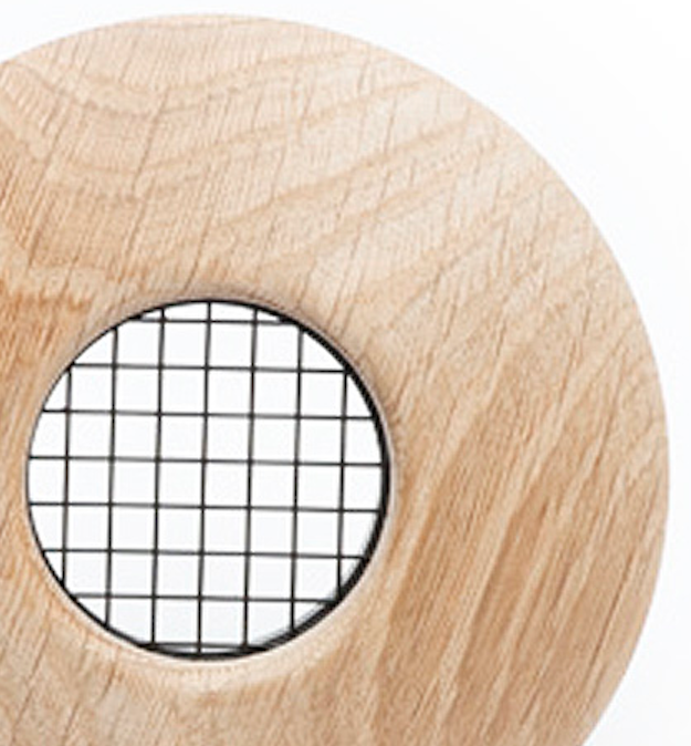 UPC-57T-WO-6-2 - Tomacorriente, TFS, Madera, Roble Blanco, Solo placa frontal (6 piezas)