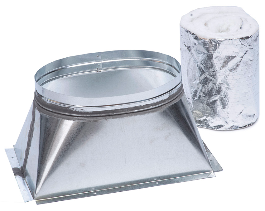 UPC-59-2430 - Adaptador de aire de retorno Unico (se adapta a módulos de bobina M2430CL1-A, B, C o E), conducto de 14"