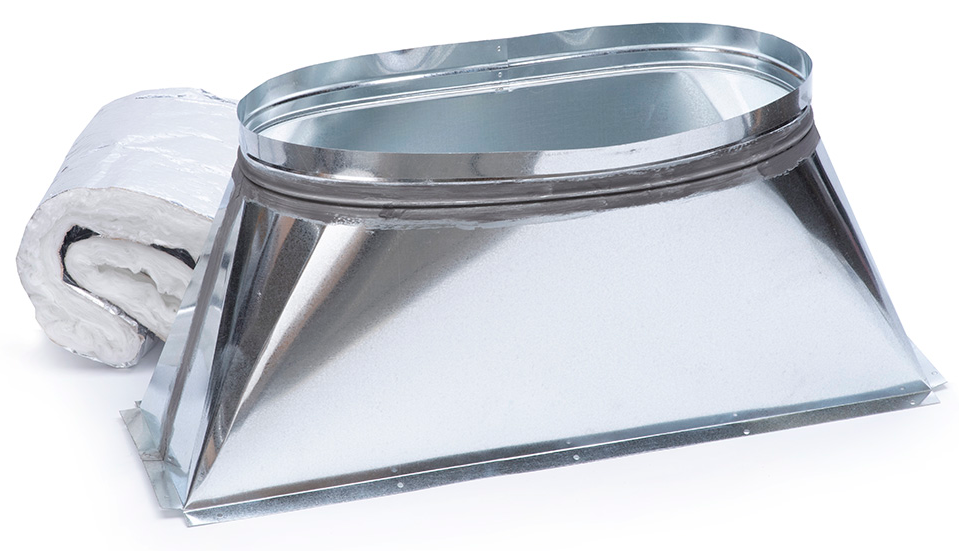 UPC-59-4860 - Adaptador de aire de retorno (se adapta al módulo de bobina M4860CL1-B, C o E), para conducto de 20"