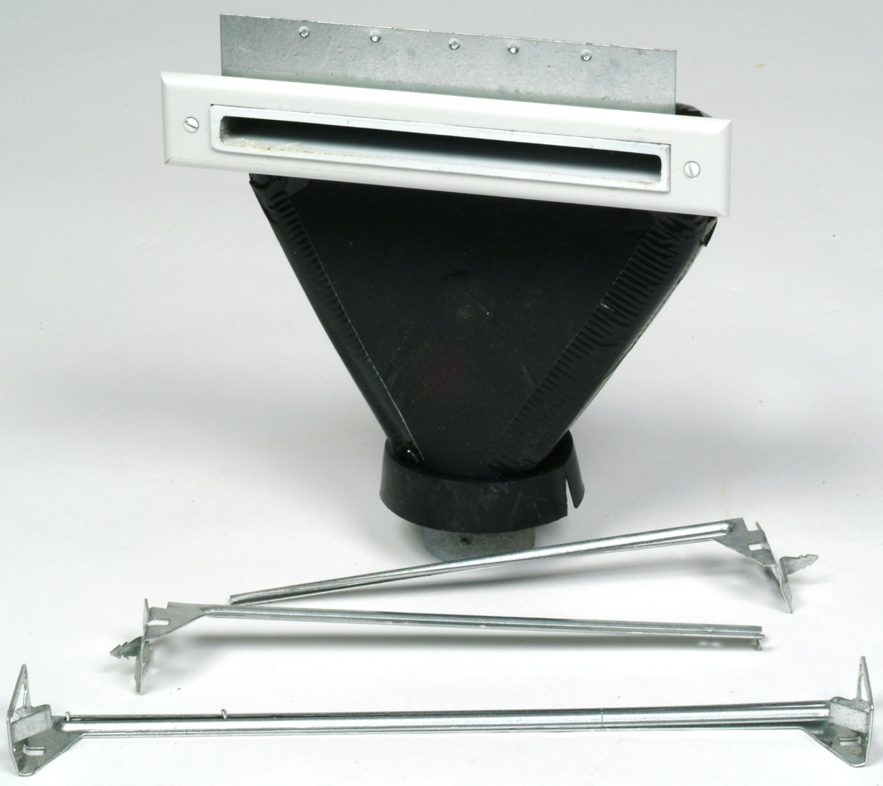 UPC-66 - Unico Supply Outlet Kit, Slotted, 90°, Aluminum, White, Metal Boot - highvelocityoutlets-com